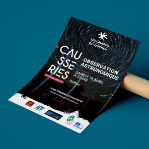 Affiche pour un événement du programme Causseries.